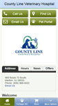 Mobile Screenshot of countylinevethospital.com